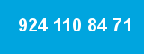 924 110 84 71 924 110 84 71